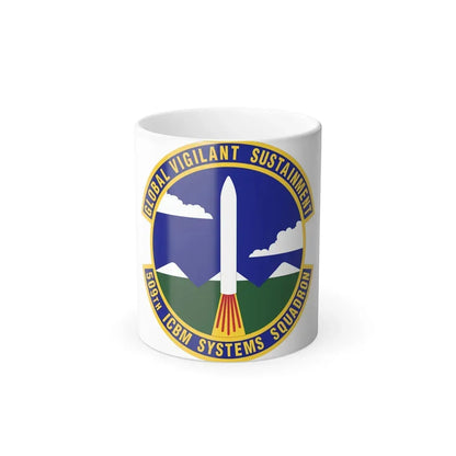 509th ICBM Systems Squadron (U.S. Air Force) Color Changing Coffee Mug 11oz - Go Mug Yourself