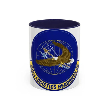 509th Logistics Readiness Squadron (U.S. Air Force) Accent Coffee Mug 11oz Navy - Go Mug Yourself