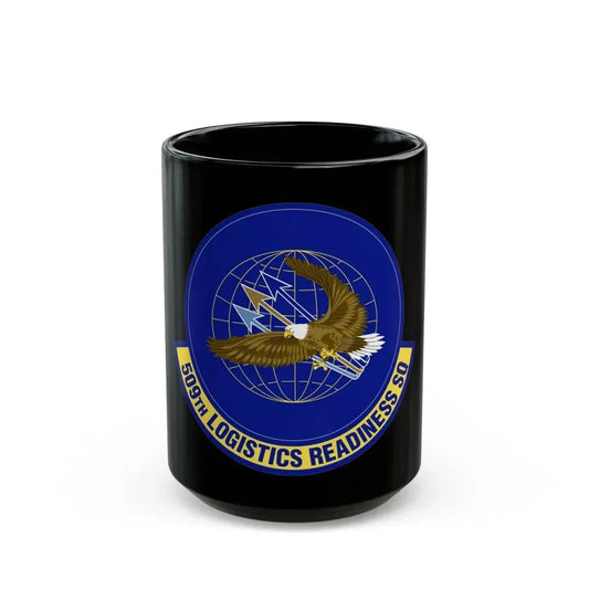 509th Logistics Readiness Squadron (U.S. Air Force) Black Coffee Mug 15oz - Go Mug Yourself