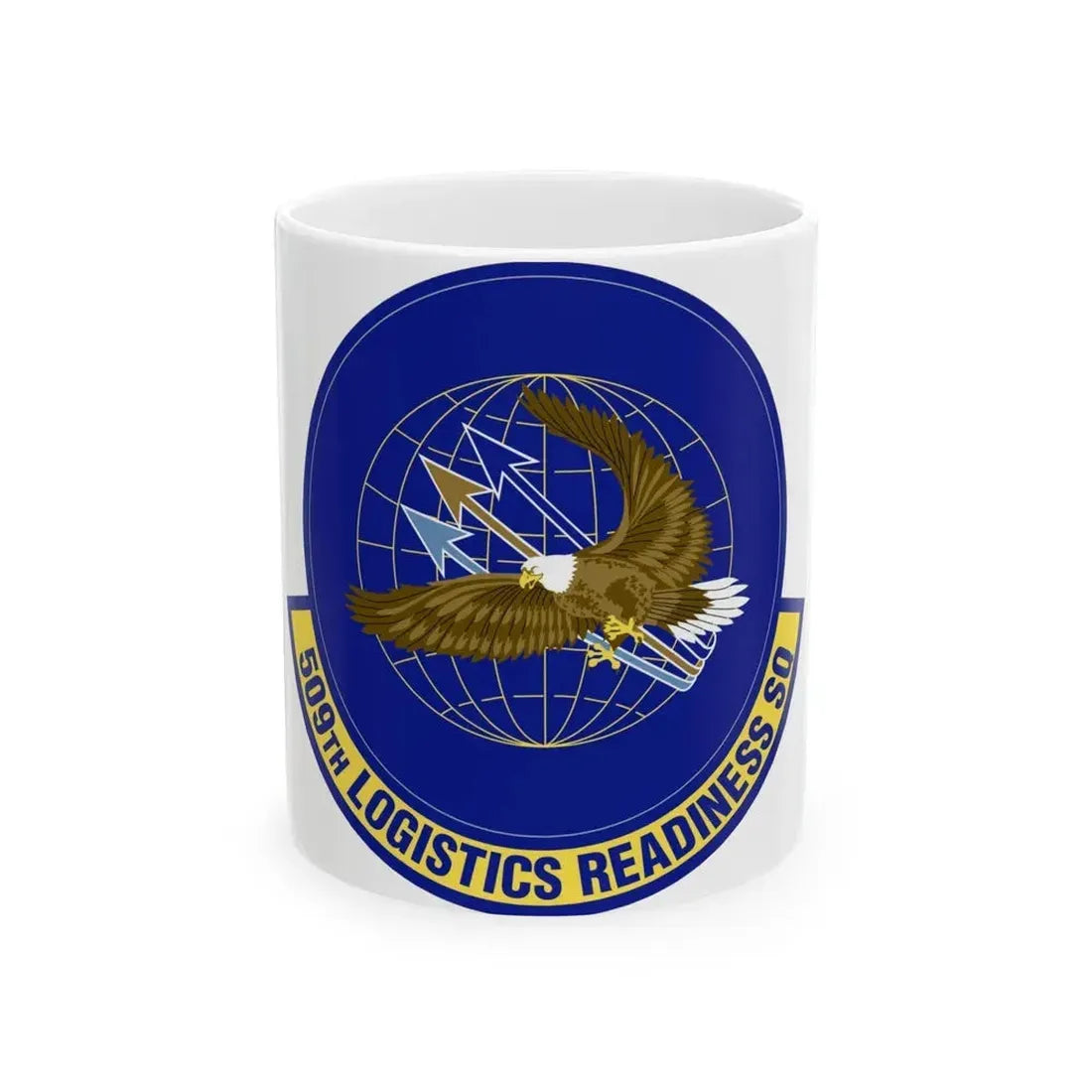 509th Logistics Readiness Squadron (U.S. Air Force) White Coffee Mug 11oz - Go Mug Yourself