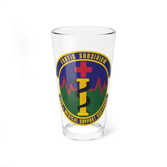 509th Medical Support Squadron (U.S. Air Force) Pint Glass 16oz 16oz - Go Mug Yourself