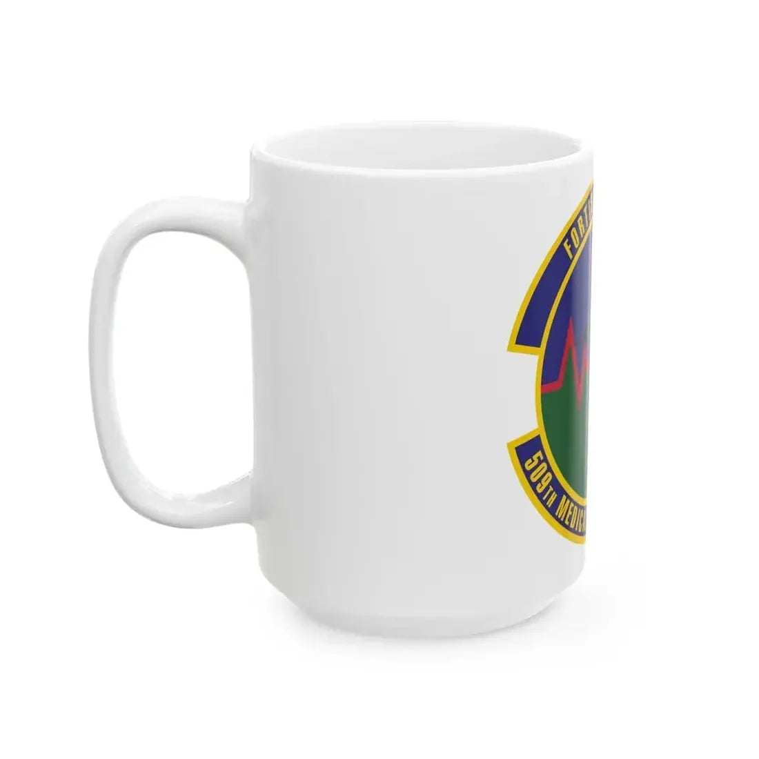 509th Medical Support Squadron (U.S. Air Force) White Coffee Mug - Go Mug Yourself