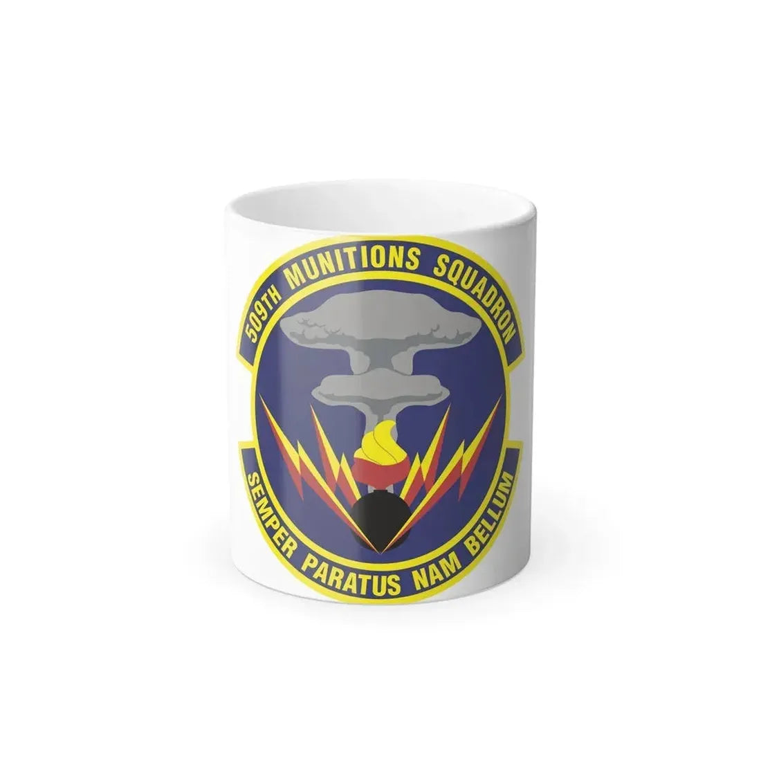 509th Munitions Squadron (U.S. Air Force) Color Changing Coffee Mug 11oz - Go Mug Yourself