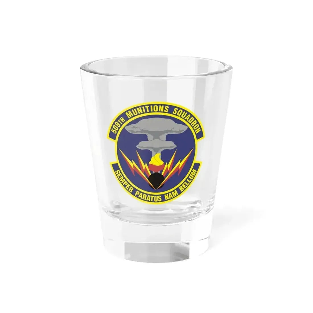 509th Munitions Squadron (U.S. Air Force) Shot Glass 1.5oz 1.5oz - Go Mug Yourself