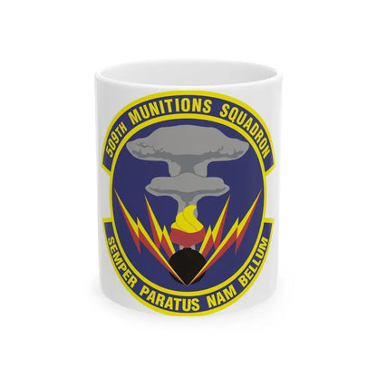 509th Munitions Squadron (U.S. Air Force) White Coffee Mug 11oz - Go Mug Yourself