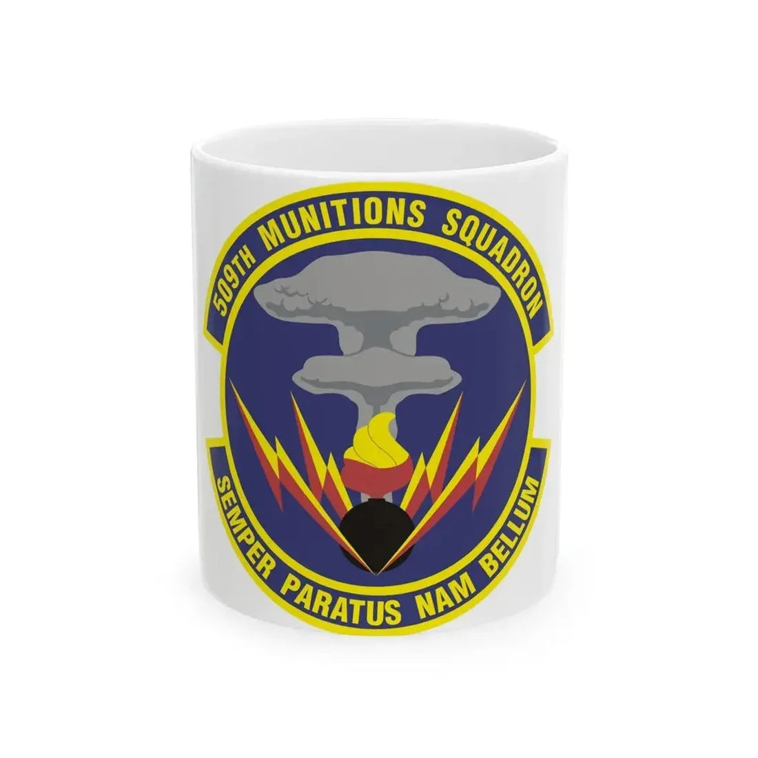 509th Munitions Squadron (U.S. Air Force) White Coffee Mug - Go Mug Yourself