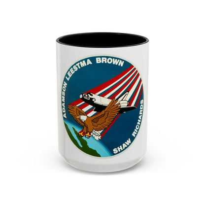 STS 28 (NASA) Accent Coffee Mug-15oz-Black-Go Mug Yourself