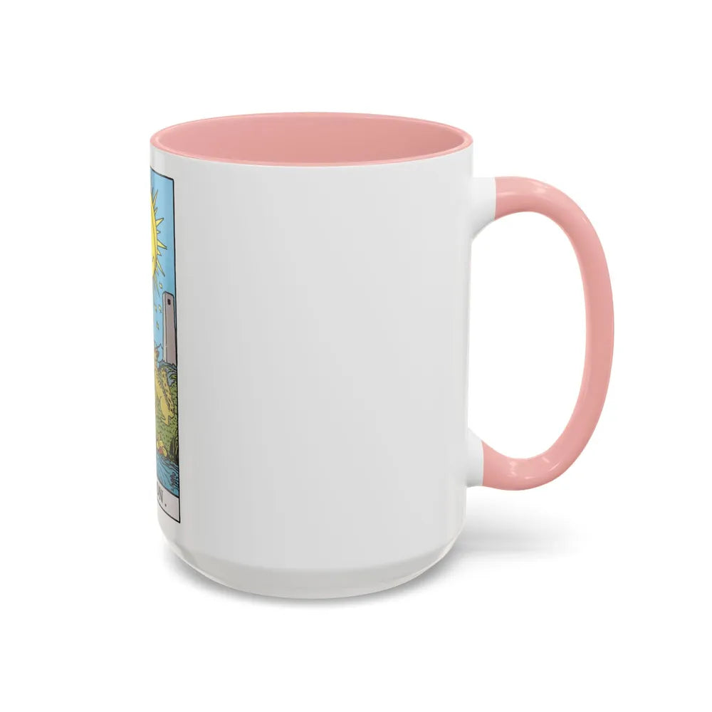 The Moon (Tarot Card) Accent Coffee Mug-Go Mug Yourself