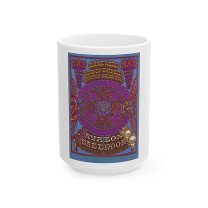 Junior Wells Poster (Music Poster) White Coffee Mug-15oz-Go Mug Yourself