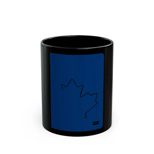 Canadian Travel Document - Black Coffee Mug-11oz-Go Mug Yourself