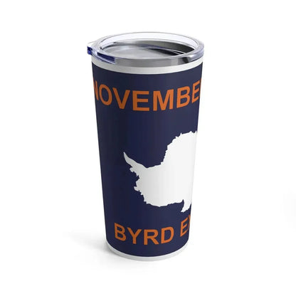 50th Anniversary Commemorative Flag of Byrd's First Antarctic Expedition - Tumbler 20oz - Go Mug Yourself