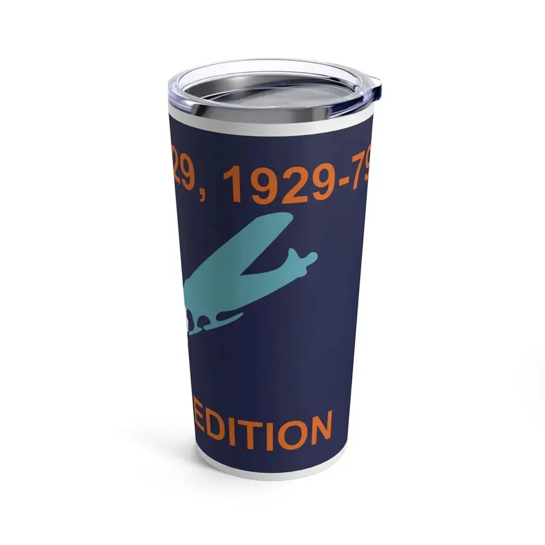 50th Anniversary Commemorative Flag of Byrd's First Antarctic Expedition - Tumbler 20oz - Go Mug Yourself