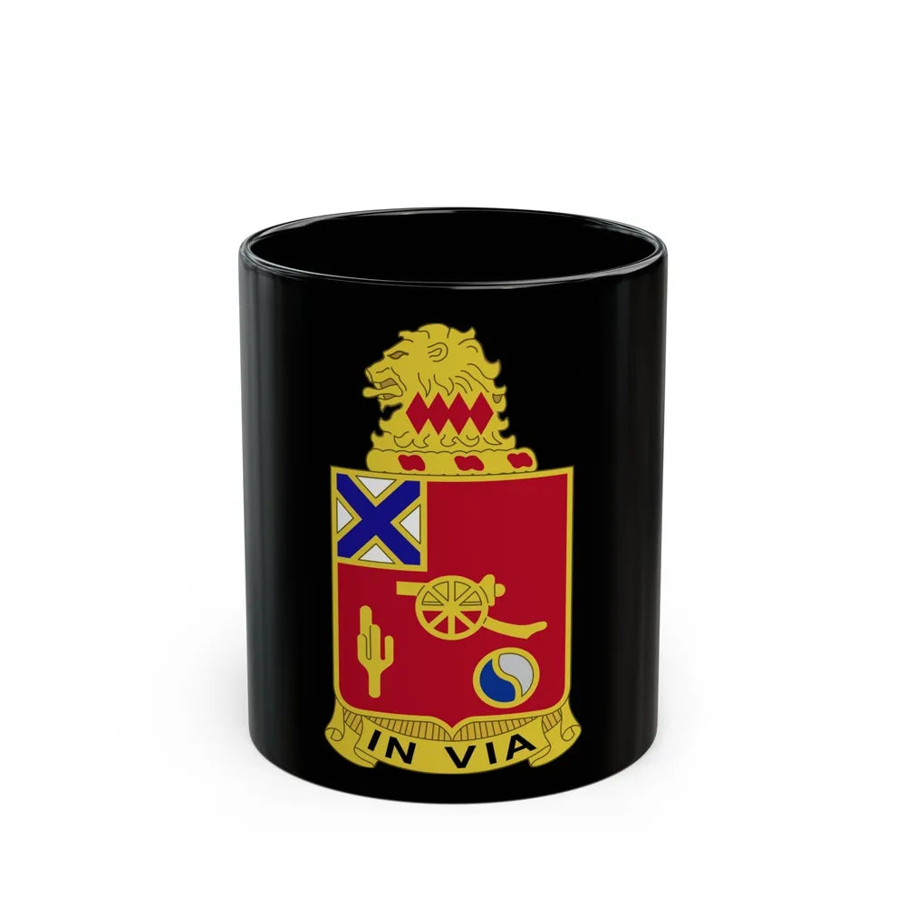 50th Armor Regiment (U.S. Army) Black Coffee Mug-11oz-Go Mug Yourself