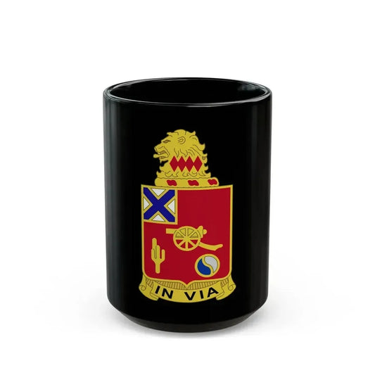 50th Armor Regiment (U.S. Army) Black Coffee Mug 15oz - Go Mug Yourself