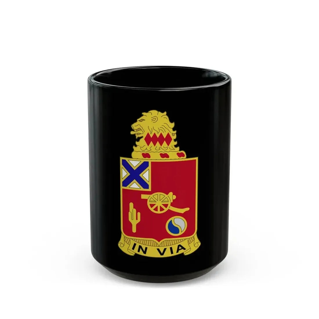 50th Armor Regiment (U.S. Army) Black Coffee Mug 15oz - Go Mug Yourself