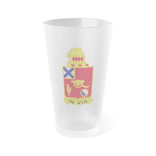 50th Armor Regiment (U.S. Army) Frosted Pint Glass 16oz Default Title - Go Mug Yourself