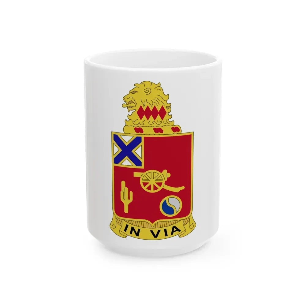 50th Armor Regiment (U.S. Army) White Coffee Mug 15oz - Go Mug Yourself