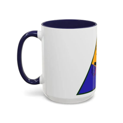 50th Armored Division (U.S. Army) Accent Coffee Mug - Go Mug Yourself