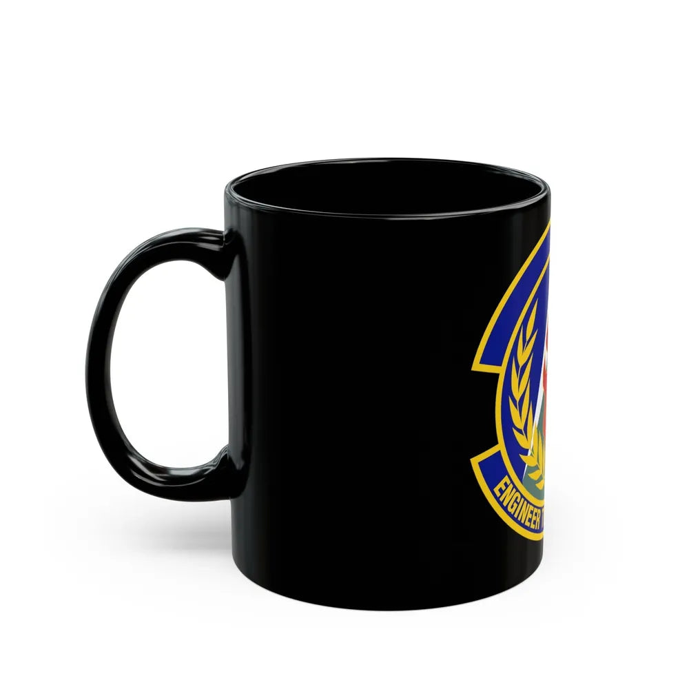 50th Civil Engineer Squadron (U.S. Air Force) Black Coffee Mug-Go Mug Yourself