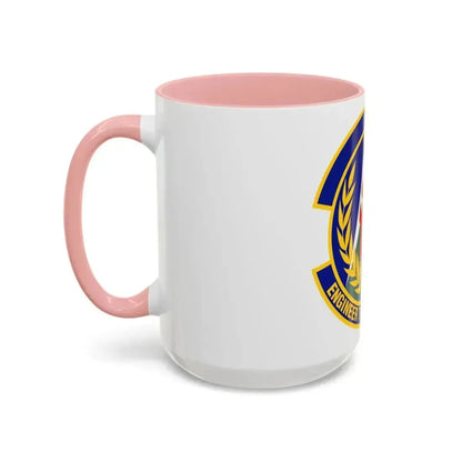 50th Civil Engineer Squadron (U.S. Air Force) Accent Coffee Mug - Go Mug Yourself