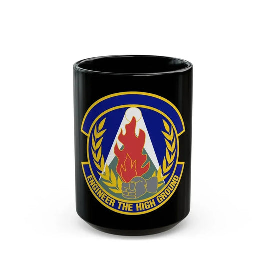 50th Civil Engineer Squadron (U.S. Air Force) Black Coffee Mug 15oz - Go Mug Yourself