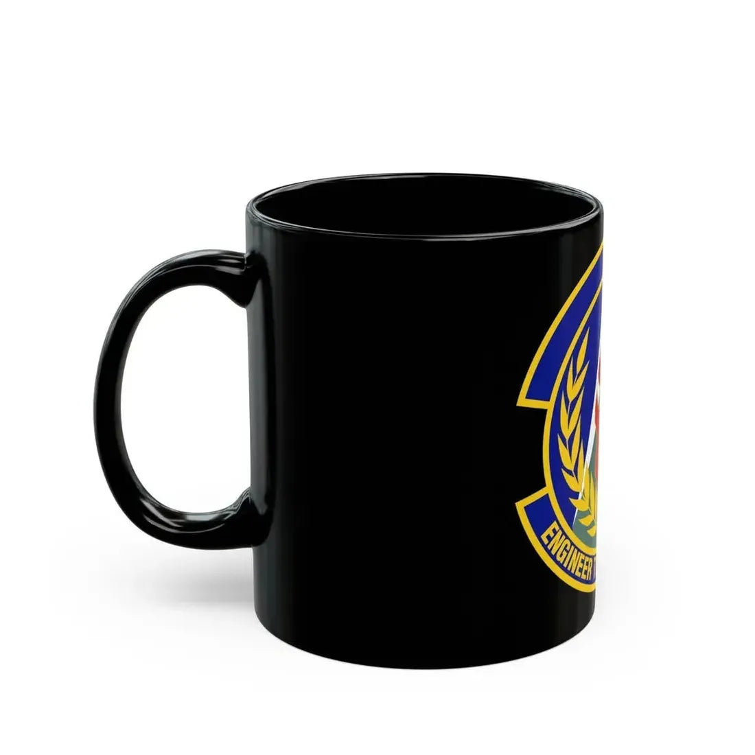 50th Civil Engineer Squadron (U.S. Air Force) Black Coffee Mug - Go Mug Yourself