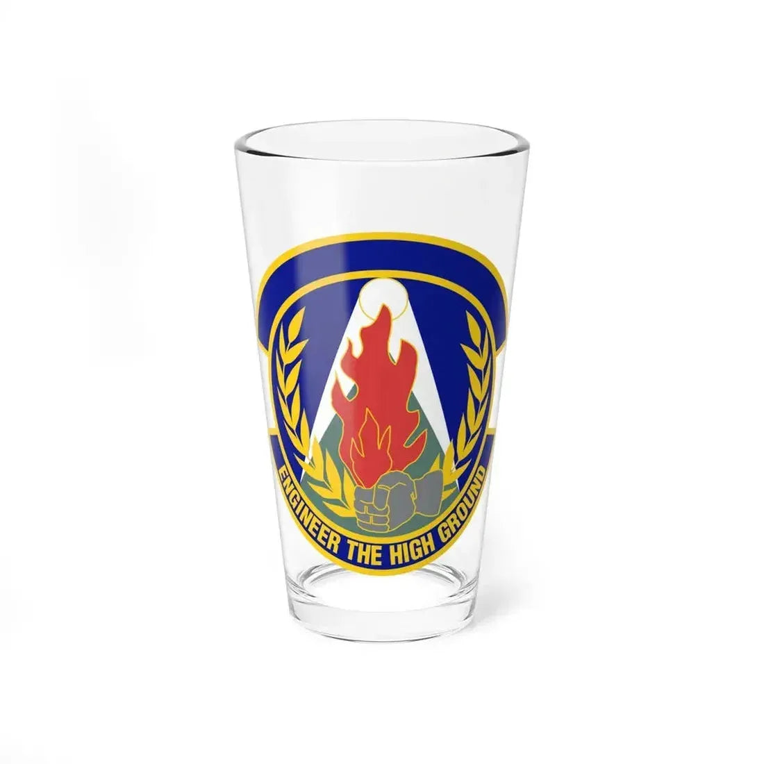 50th Civil Engineer Squadron (U.S. Air Force) Pint Glass 16oz 16oz - Go Mug Yourself
