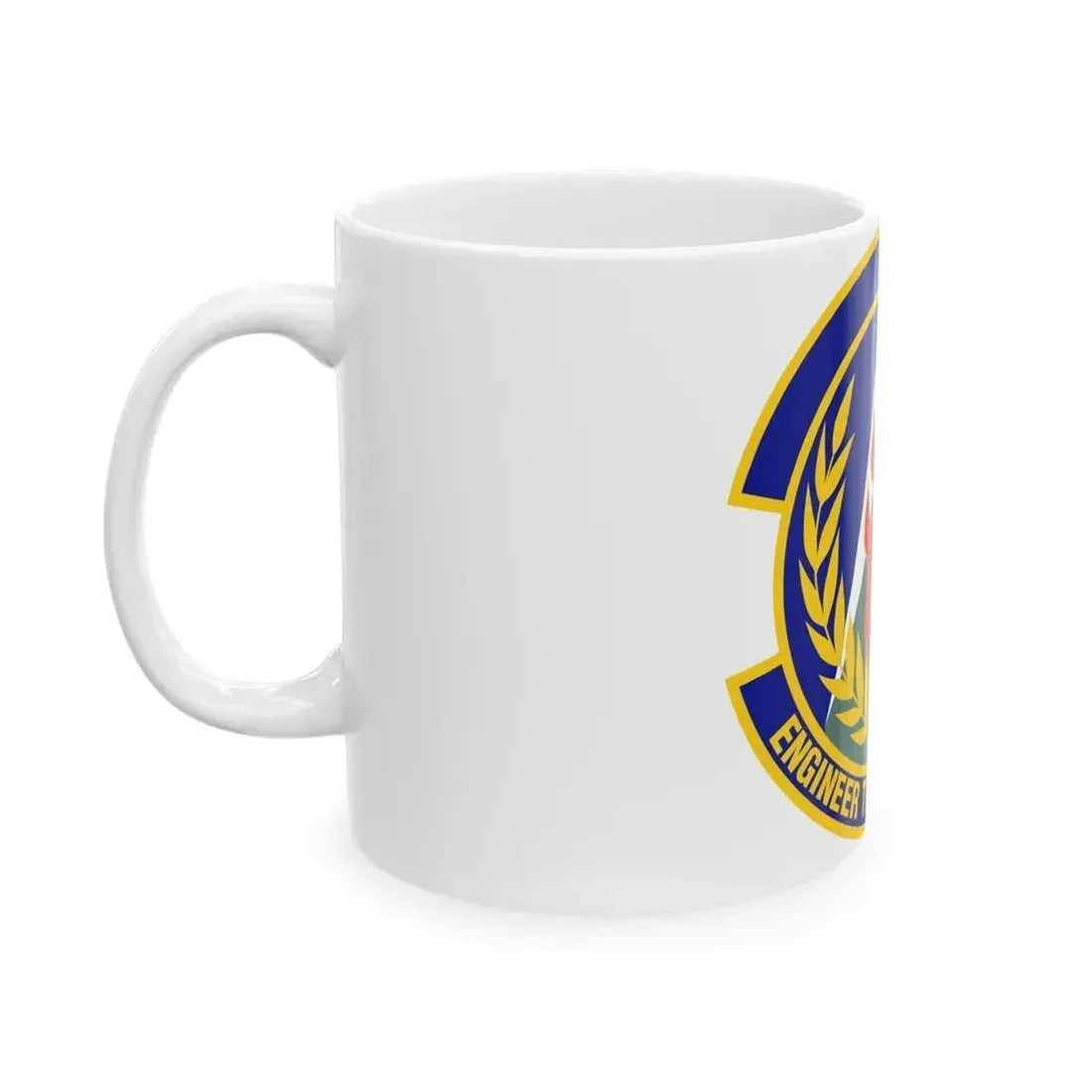 50th Civil Engineer Squadron (U.S. Air Force) White Coffee Mug - Go Mug Yourself