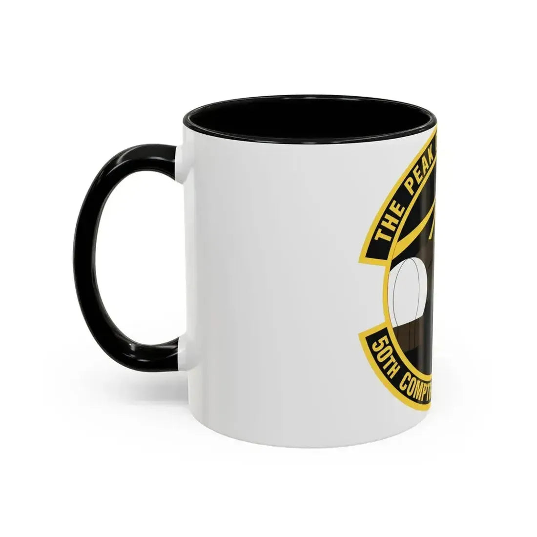 50th Comptroller Squadron (U.S. Air Force) Accent Coffee Mug - Go Mug Yourself
