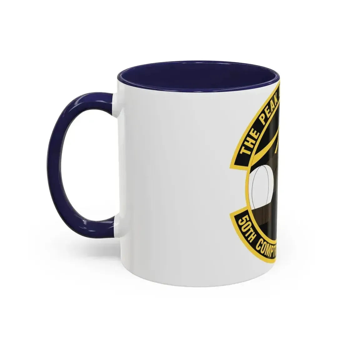 50th Comptroller Squadron (U.S. Air Force) Accent Coffee Mug - Go Mug Yourself
