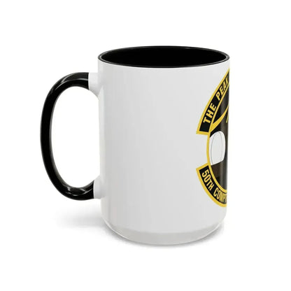 50th Comptroller Squadron (U.S. Air Force) Accent Coffee Mug - Go Mug Yourself