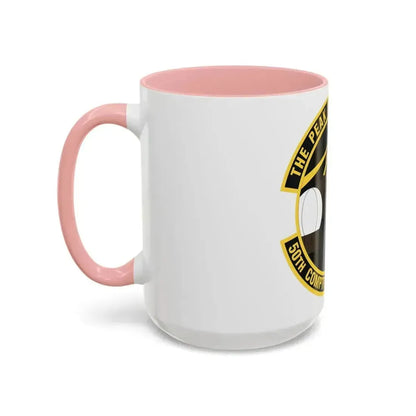 50th Comptroller Squadron (U.S. Air Force) Accent Coffee Mug - Go Mug Yourself