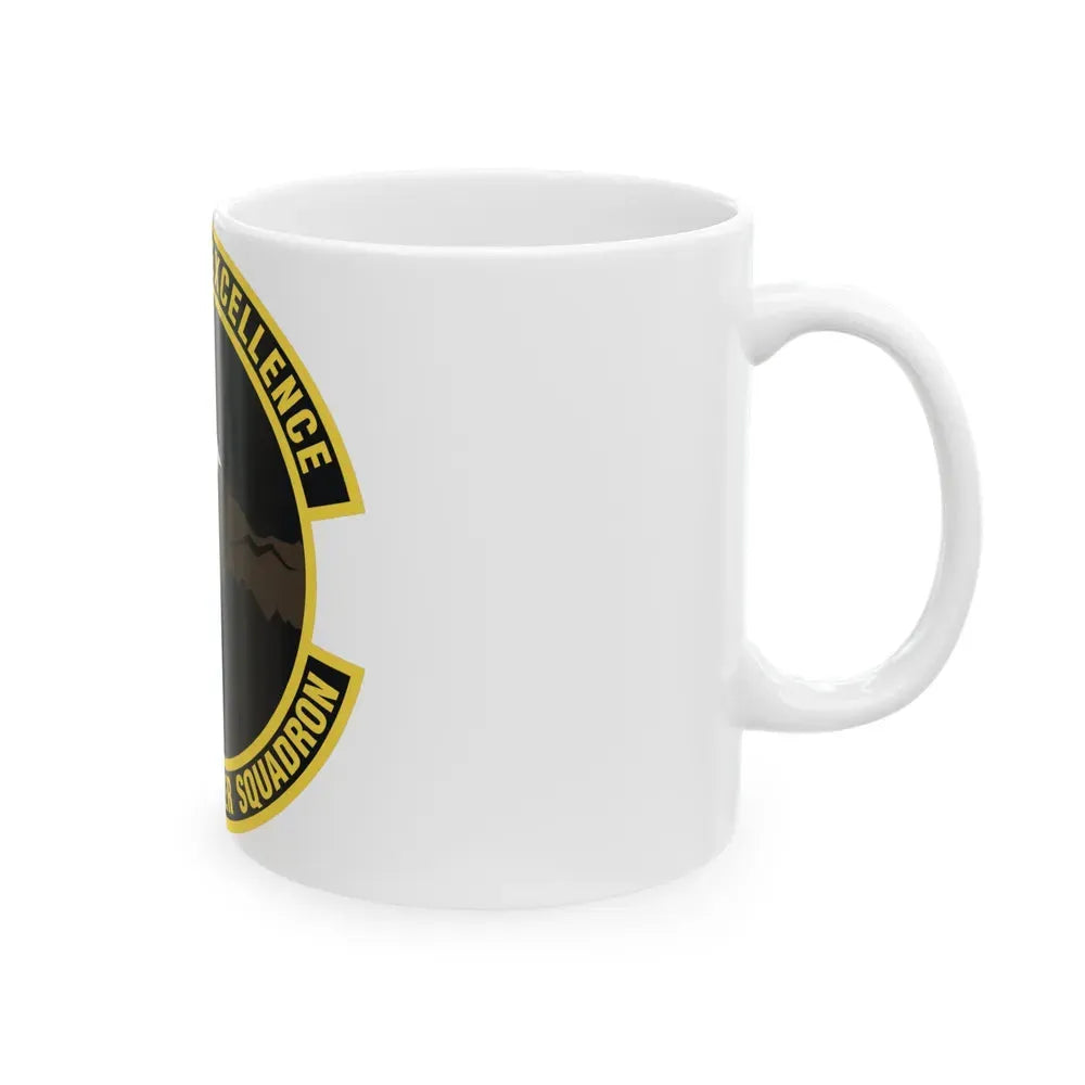 50th Comptroller Squadron (U.S. Air Force) White Coffee Mug - Go Mug Yourself