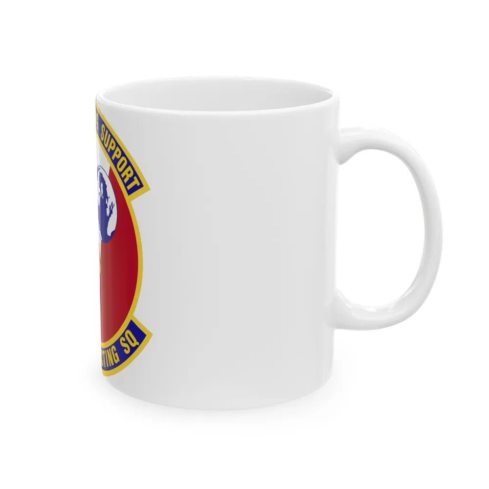 50th Contracting Squadron (U.S. Air Force) White Coffee Mug-Go Mug Yourself