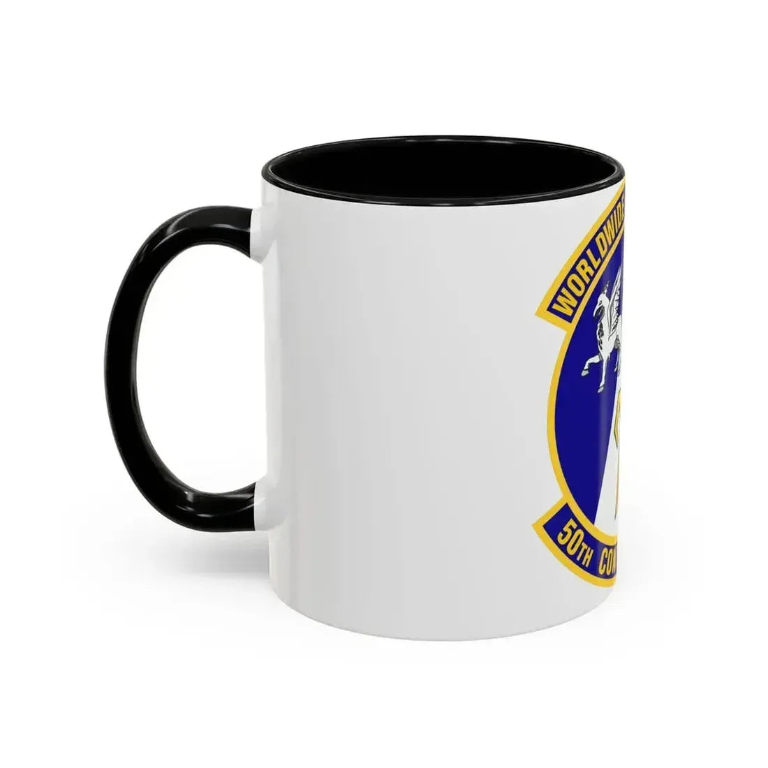 50th Contracting Squadron (U.S. Air Force) Accent Coffee Mug - Go Mug Yourself