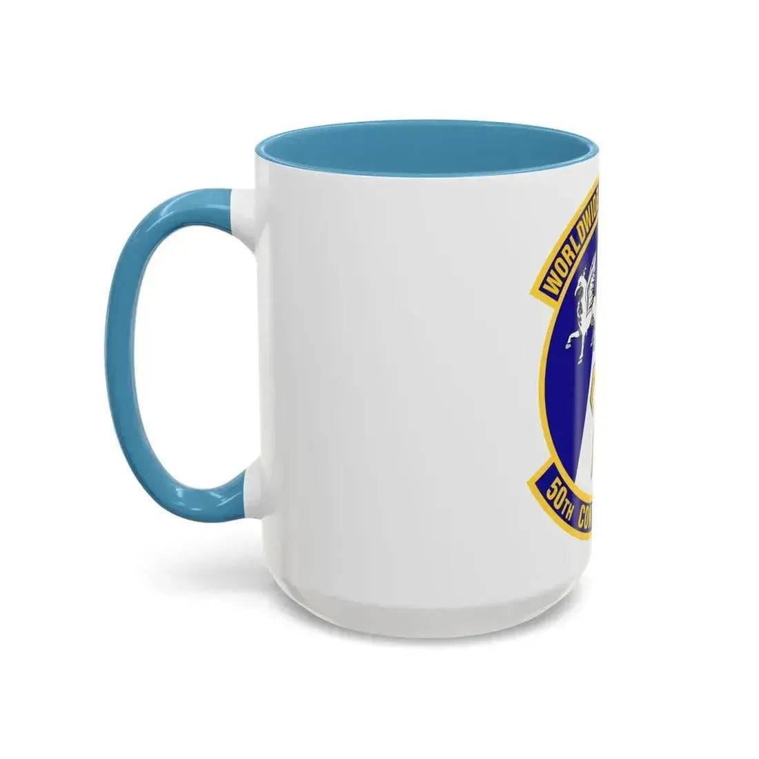 50th Contracting Squadron (U.S. Air Force) Accent Coffee Mug - Go Mug Yourself