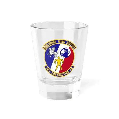 50th Contracting Squadron (U.S. Air Force) Shot Glass 1.5oz 1.5oz - Go Mug Yourself