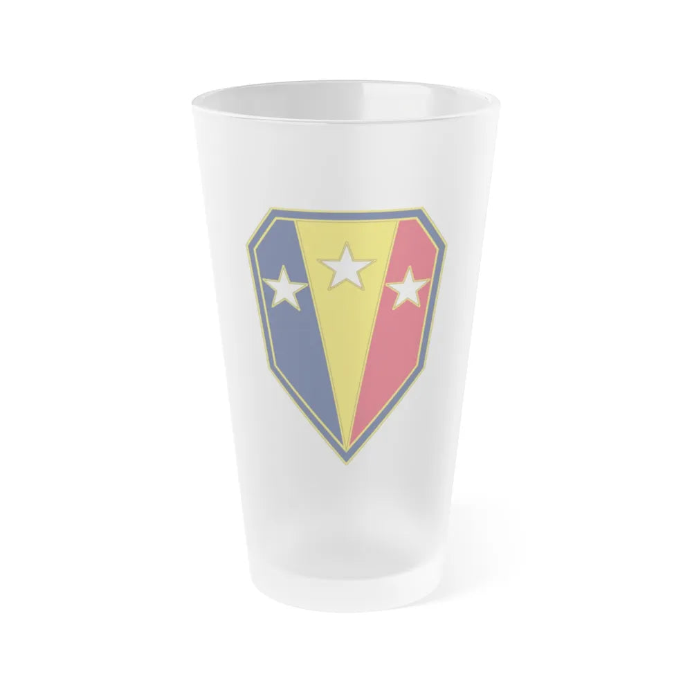 50TH INFANTRY BRIGADE COMBAT TEAM (U.S. Army) Frosted Pint Glass 16oz-Go Mug Yourself