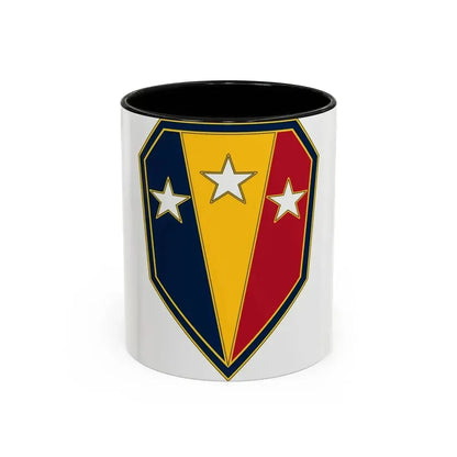 50TH INFANTRY BRIGADE COMBAT TEAM (U.S. Army) Accent Coffee Mug 11oz Black - Go Mug Yourself