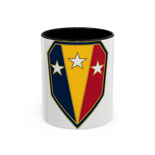 50TH INFANTRY BRIGADE COMBAT TEAM (U.S. Army) Accent Coffee Mug 11oz Black - Go Mug Yourself
