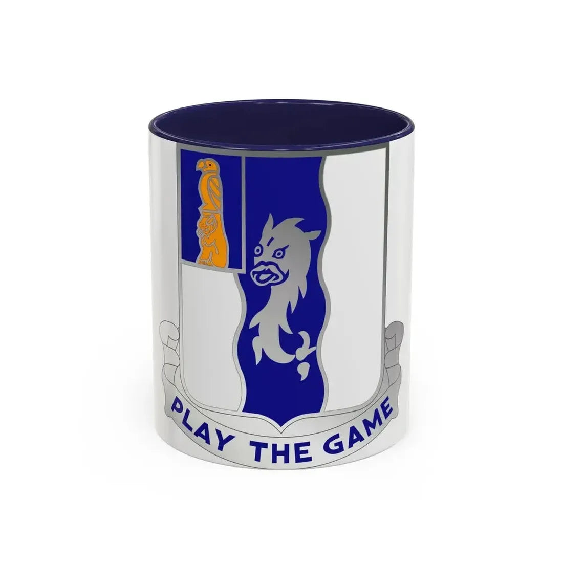 50th Infantry Regiment (U.S. Army) Accent Coffee Mug 11oz Navy - Go Mug Yourself