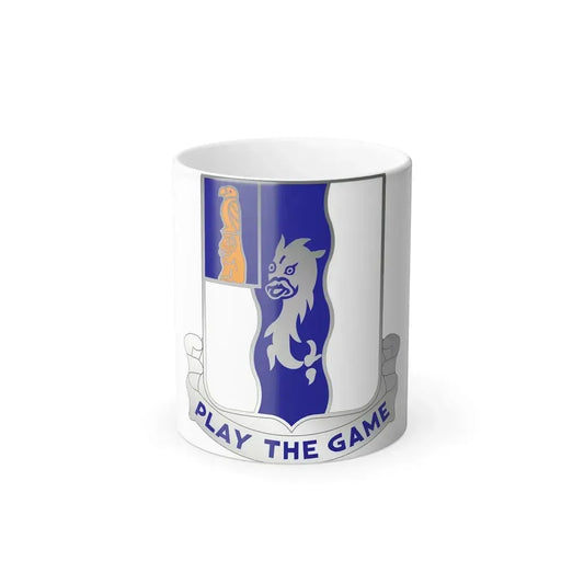 50th Infantry Regiment (U.S. Army) Color Changing Coffee Mug 11oz - Go Mug Yourself