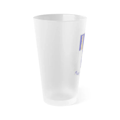 50th Infantry Regiment (U.S. Army) Frosted Pint Glass 16oz - Go Mug Yourself