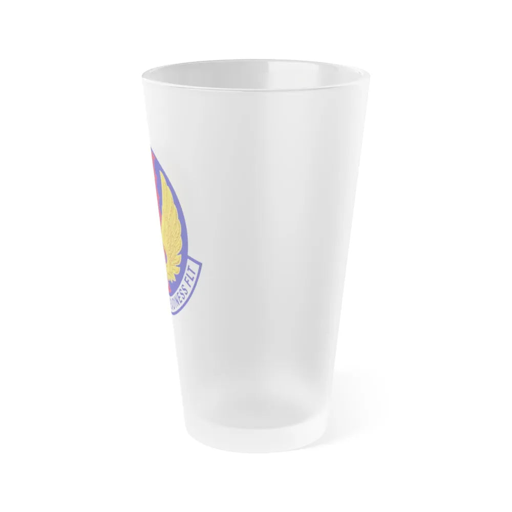 50th Logistics Readiness Flight (U.S. Air Force) Frosted Pint Glass 16oz-Go Mug Yourself