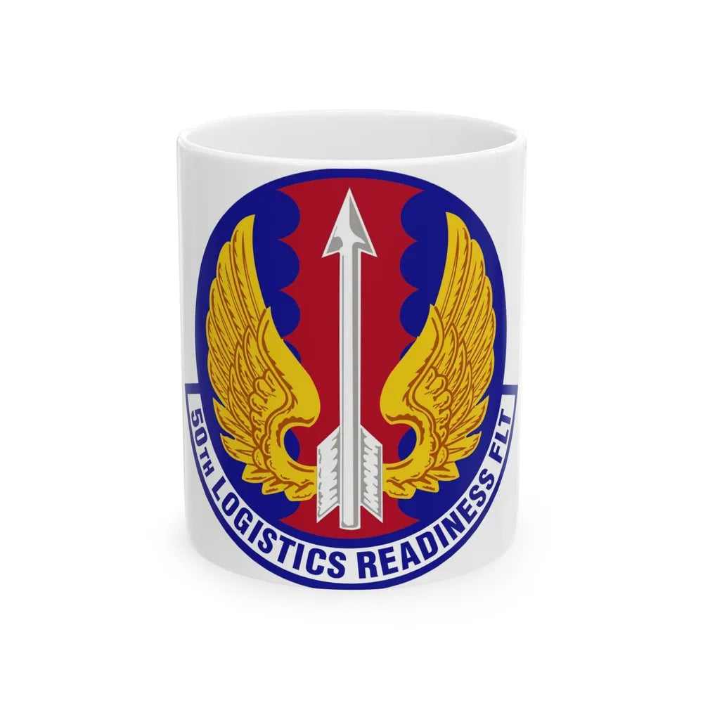 50th Logistics Readiness Flight (U.S. Air Force) White Coffee Mug-11oz-Go Mug Yourself