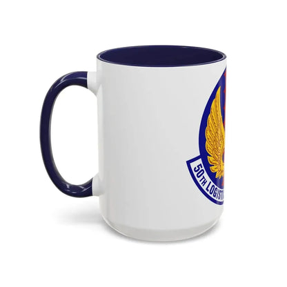 50th Logistics Readiness Flight (U.S. Air Force) Accent Coffee Mug - Go Mug Yourself