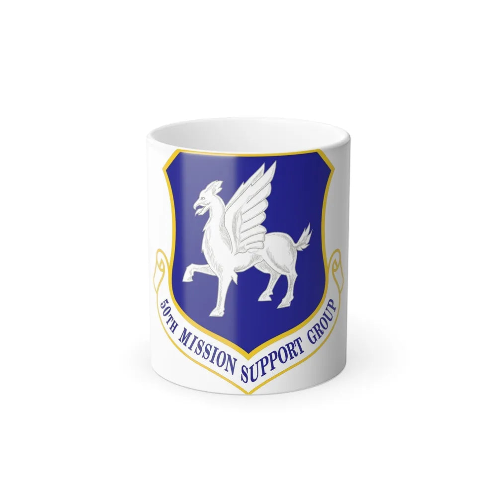 50th Mission Support Group (U.S. Air Force) Color Changing Coffee Mug-11oz-Go Mug Yourself