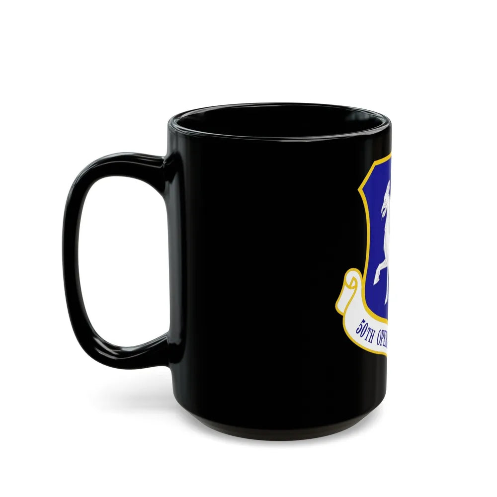 50th Operations Group (U.S. Air Force) Black Coffee Mug-Go Mug Yourself