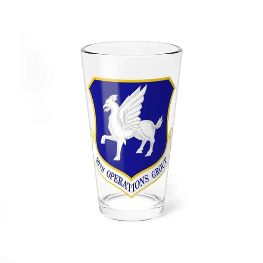 50th Operations Group (U.S. Air Force) Pint Glass 16oz 16oz - Go Mug Yourself