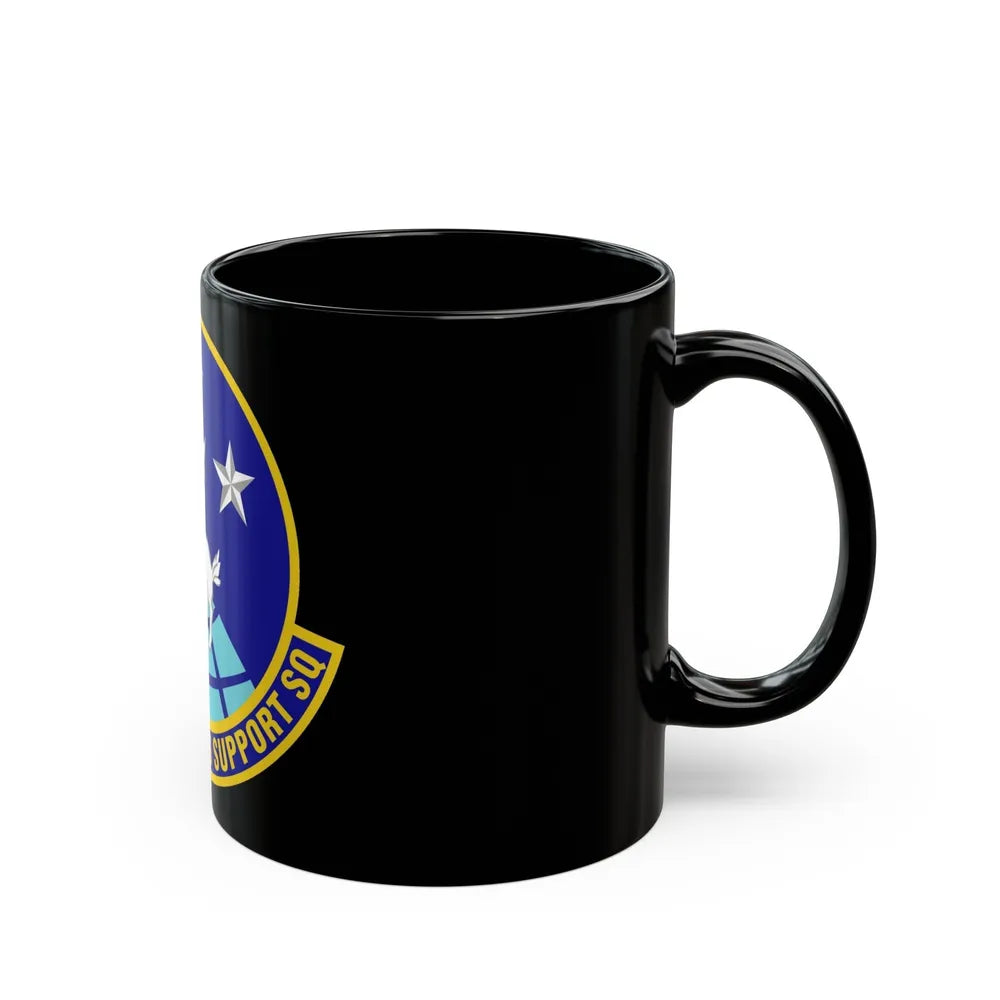 50th Operations Support Squadron (U.S. Air Force) Black Coffee Mug-Go Mug Yourself